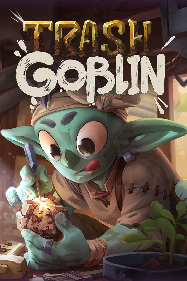 The cover art for Trash Goblin.