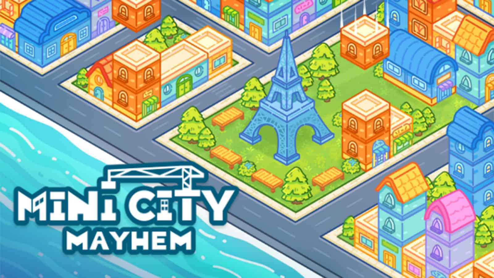 The official artwork for Mini City: Mayhem.