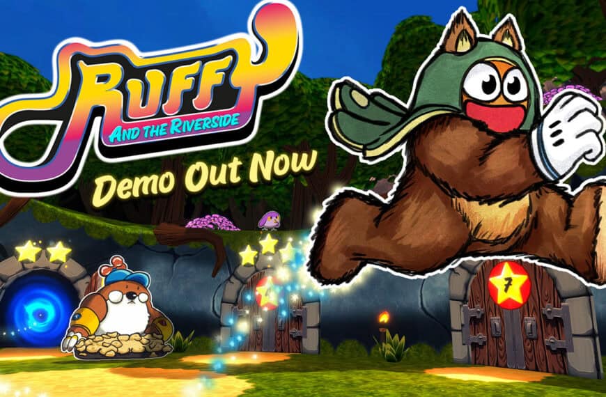 The official art for the Ruffy and the Riverside demo.