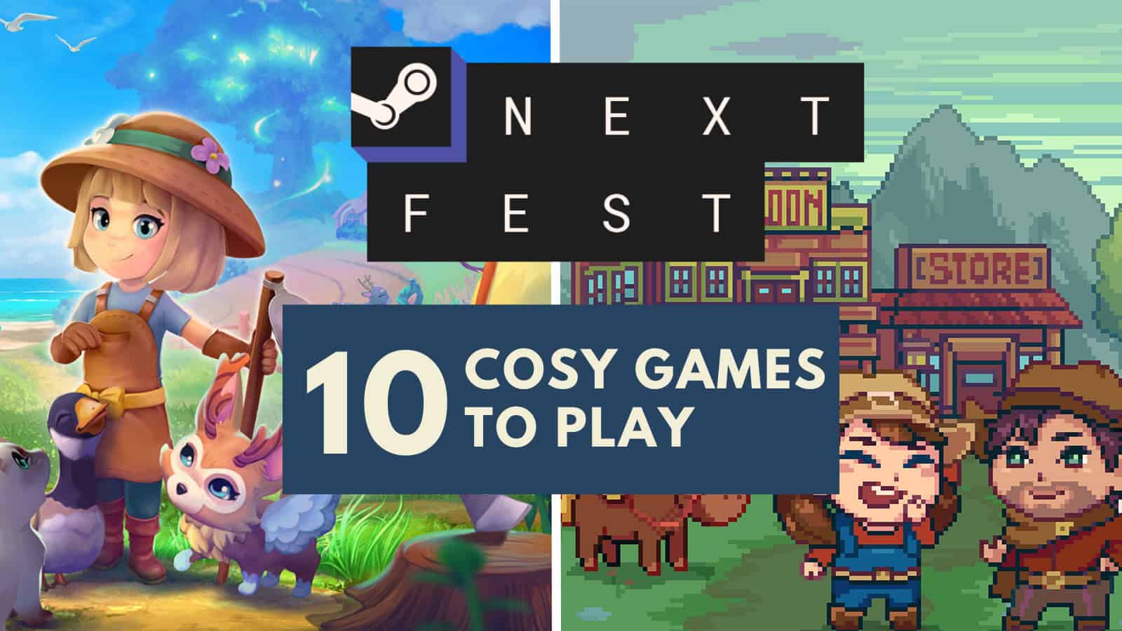 The official artwork for Steam Next Fest 2025.