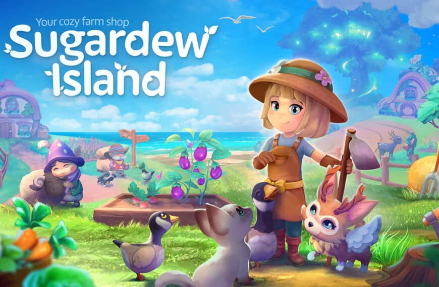 The official artwork for Sugardew Island.