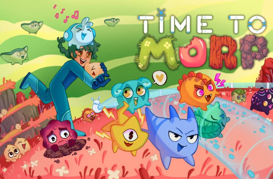 The official artwork for Time to Morp.