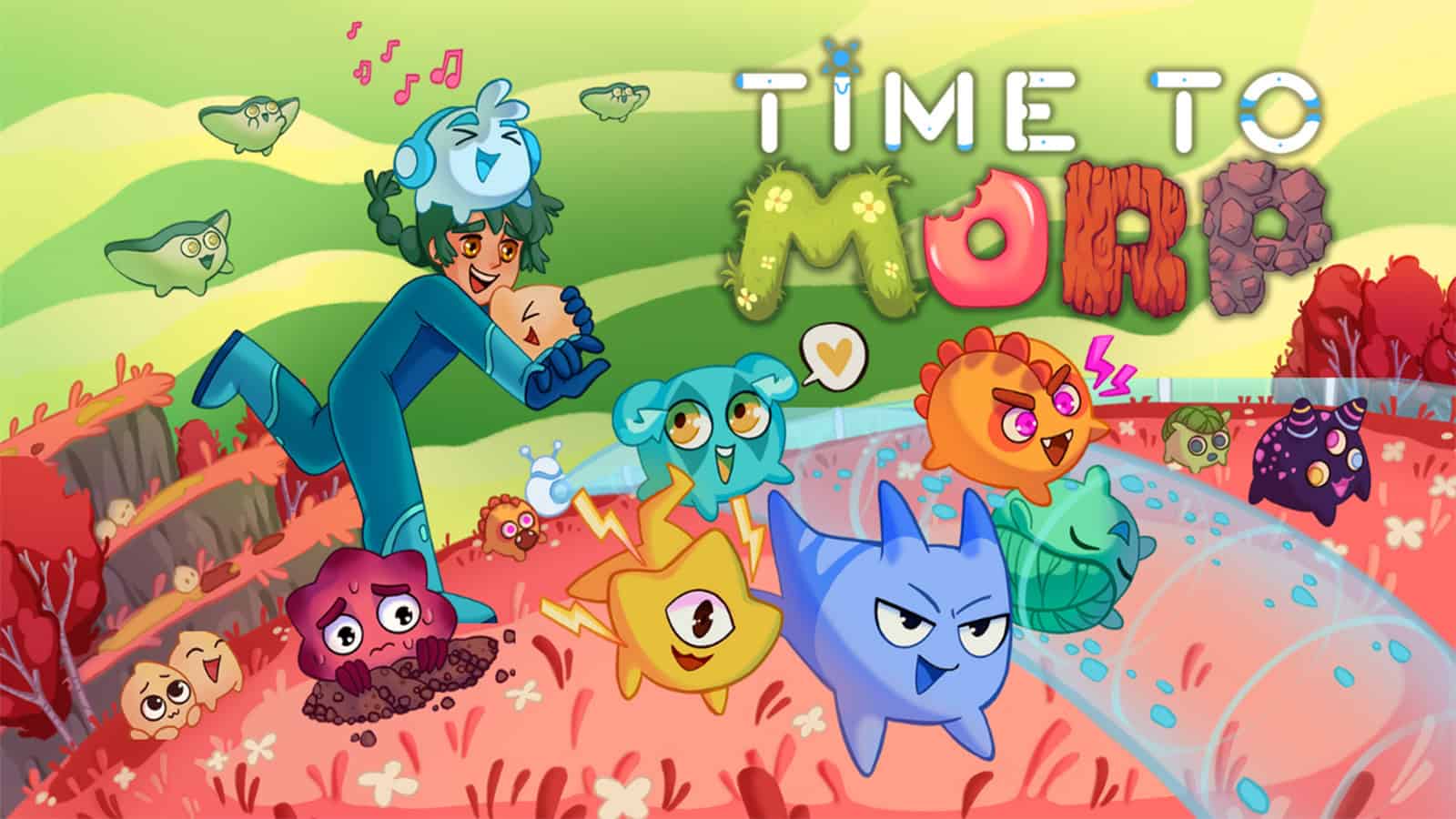 The official artwork for Time to Morp.